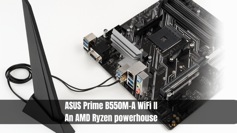 ASUS Prime B550M-A WiFi II- An AMD Ryzen powerhouse