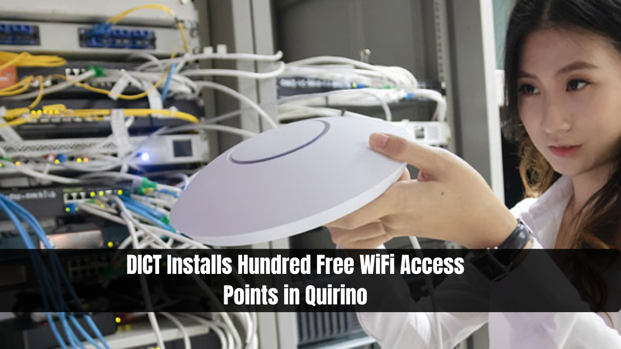 Free WiFi is Installed in Quirino By DICT