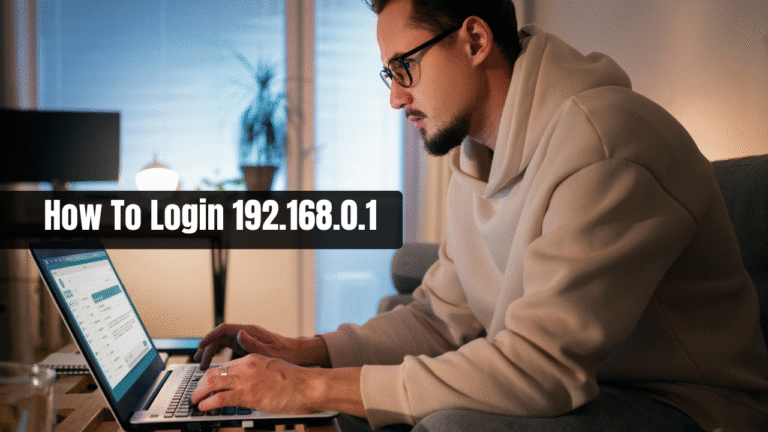 192.168.0.1 Login