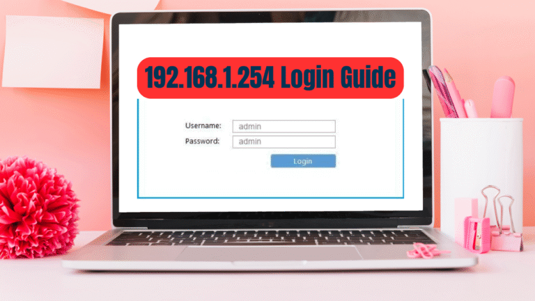 192.168.1.254 Login Guide