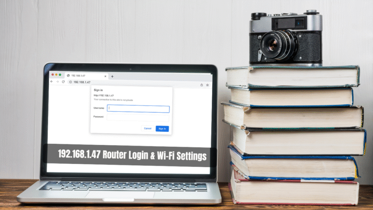 192.168.1.47 Router Login & Wi-Fi Settings