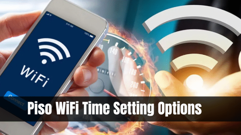 Piso WiFi Time Setting Options