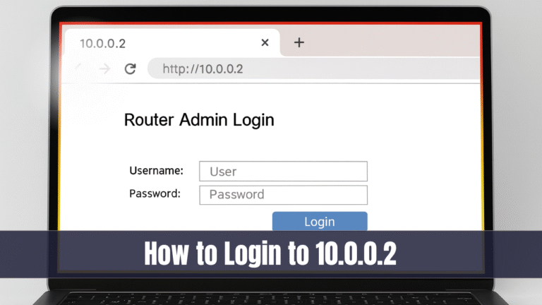 How to Login to 10.0.0.2