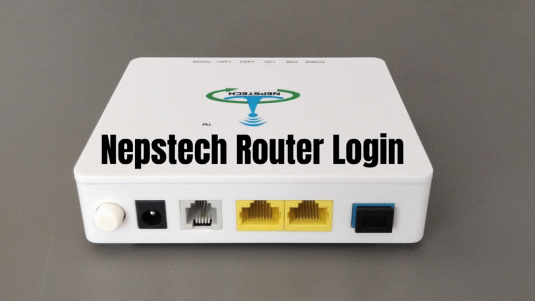 Nepstech Router Login