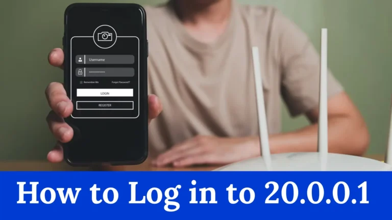 How to Log in to 20.0.0.1