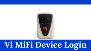 Vi MiFi Device Login